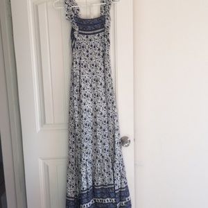 Cotton Canyon Blue floral dress size Sm
